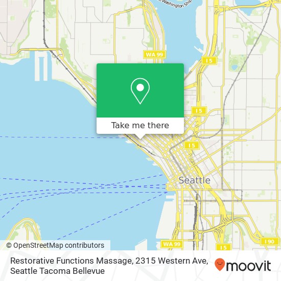 Restorative Functions Massage, 2315 Western Ave map