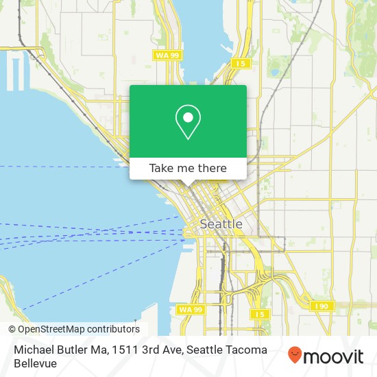 Michael Butler Ma, 1511 3rd Ave map