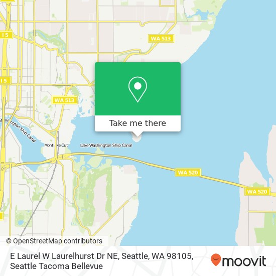 E Laurel W Laurelhurst Dr NE, Seattle, WA 98105 map