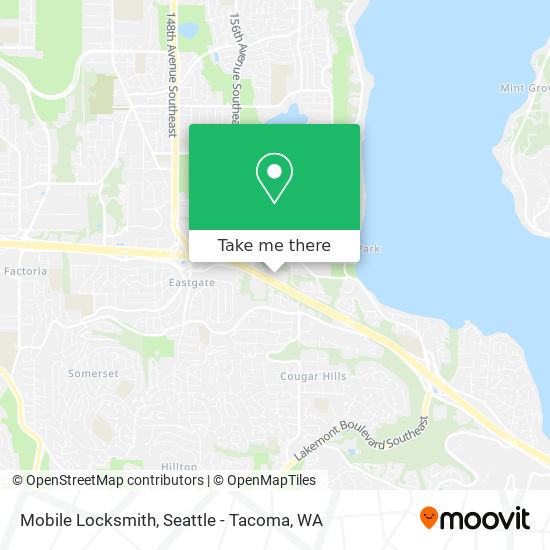 Mobile Locksmith map