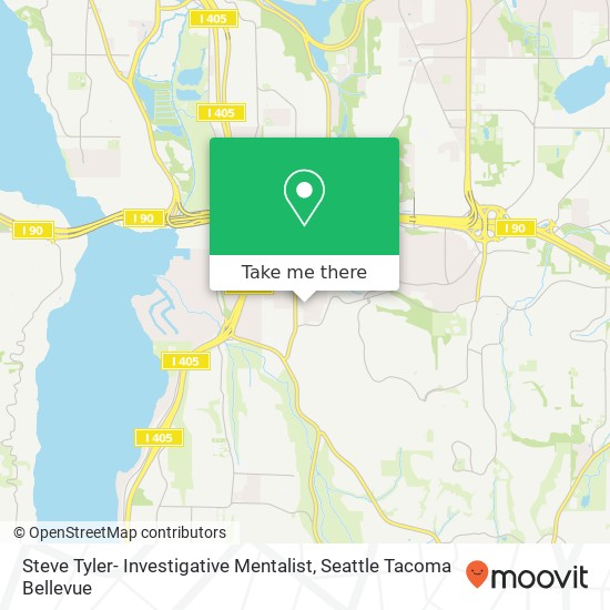 Steve Tyler- Investigative Mentalist map