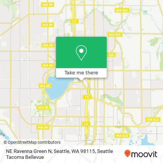 NE Ravenna Green N, Seattle, WA 98115 map