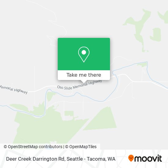 Mapa de Deer Creek Darrington Rd