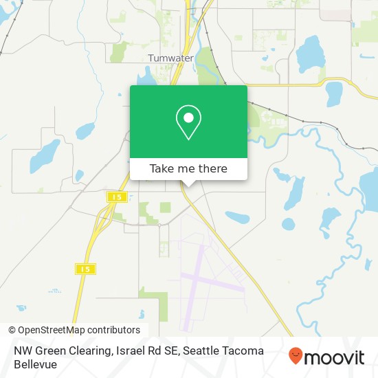 Mapa de NW Green Clearing, Israel Rd SE