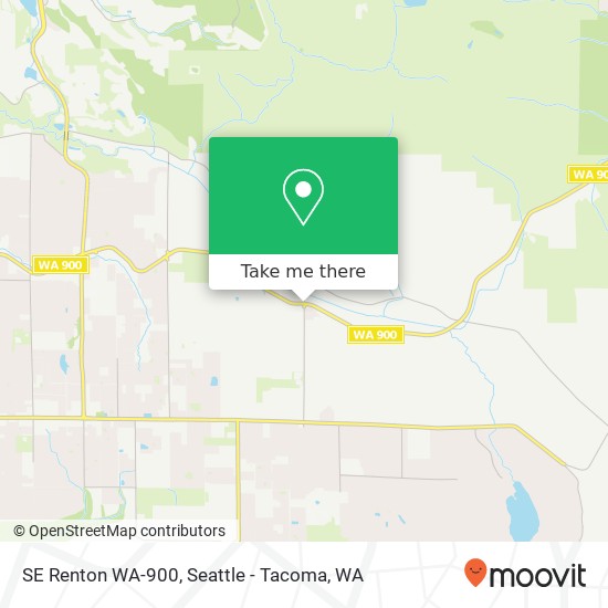 Mapa de SE Renton WA-900, Renton, WA 98059