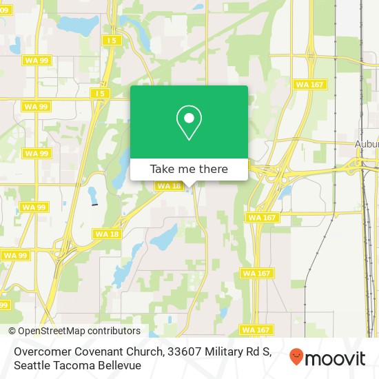 Overcomer Covenant Church, 33607 Military Rd S map