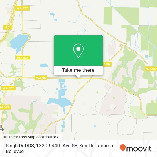 Singh Dr DDS, 13209 44th Ave SE map