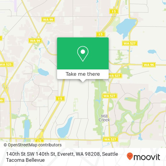 140th St SW 140th St, Everett, WA 98208 map