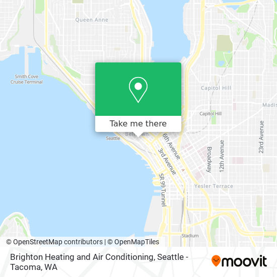 Brighton Heating and Air Conditioning map