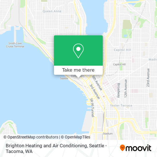 Mapa de Brighton Heating and Air Conditioning