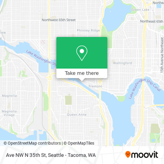 Mapa de Ave NW N 35th St