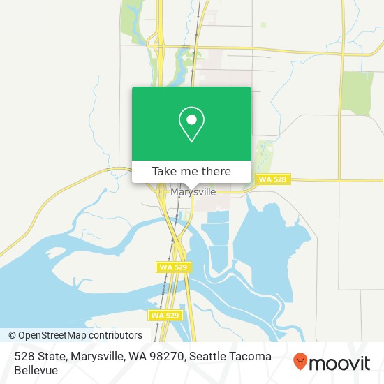 528 State, Marysville, WA 98270 map