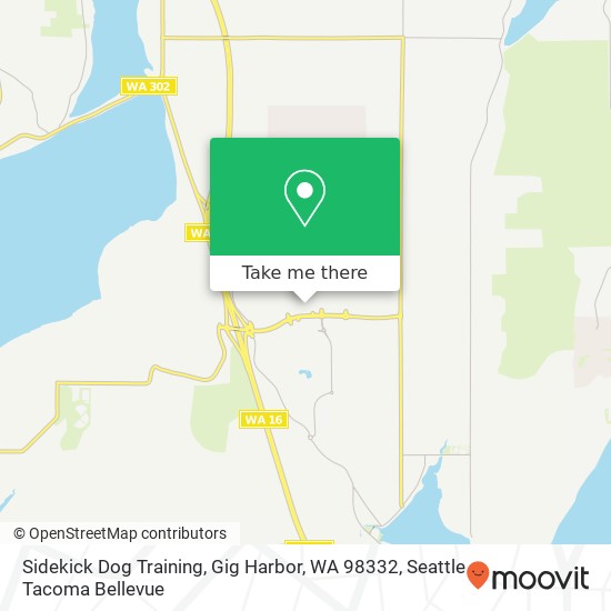 Sidekick Dog Training, Gig Harbor, WA 98332 map