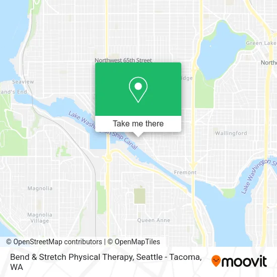 Mapa de Bend & Stretch Physical Therapy