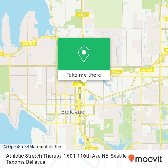 Athletic Stretch Therapy, 1601 116th Ave NE map