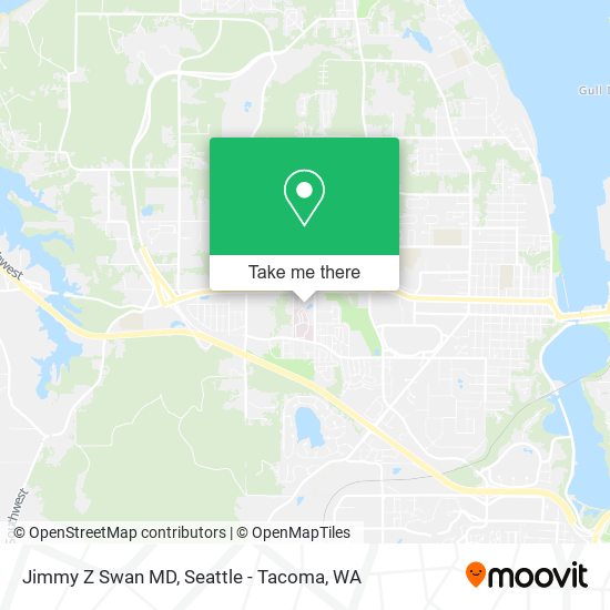 Jimmy Z Swan MD map