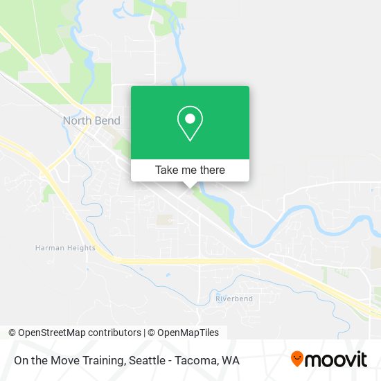 Mapa de On the Move Training