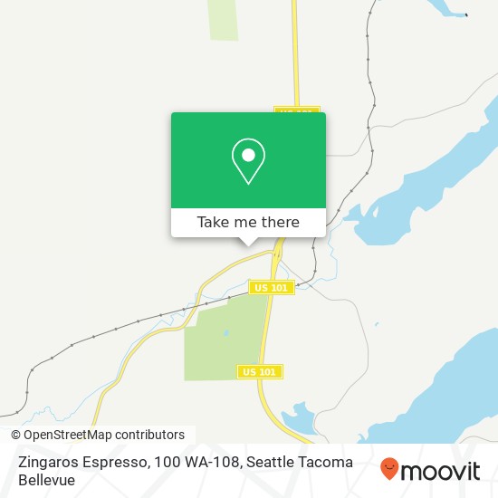 Zingaros Espresso, 100 WA-108 map