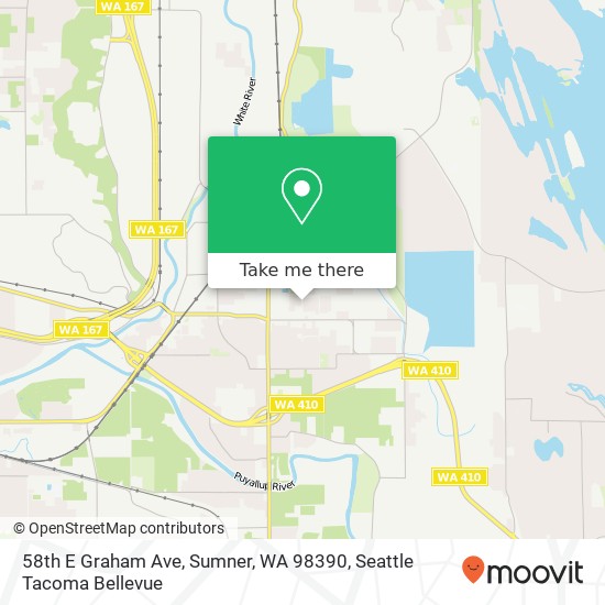 58th E Graham Ave, Sumner, WA 98390 map