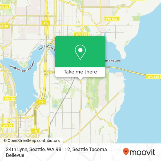 Mapa de 24th Lynn, Seattle, WA 98112