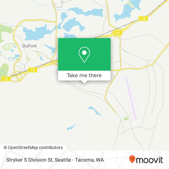 Mapa de Stryker S Division St, Tacoma, WA 98433