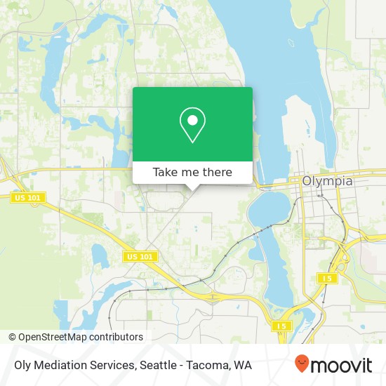 Oly Mediation Services map