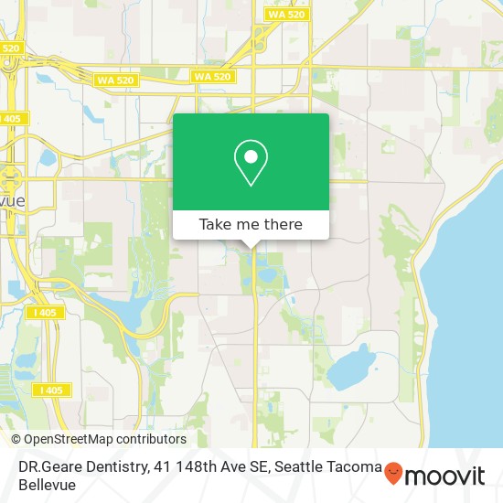 Mapa de DR.Geare Dentistry, 41 148th Ave SE