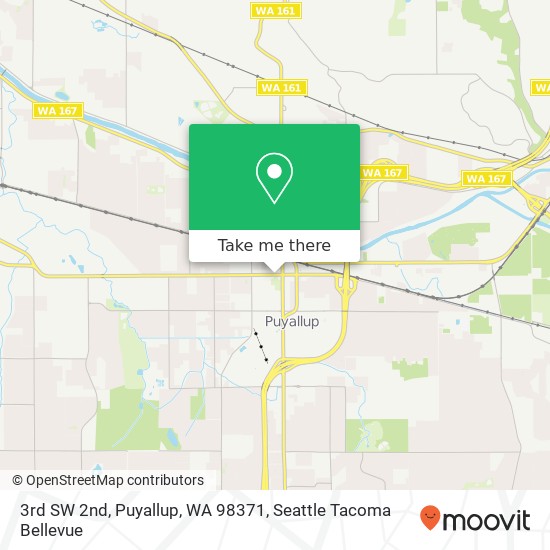 3rd SW 2nd, Puyallup, WA 98371 map