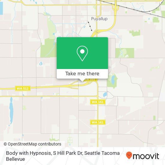 Body with Hypnosis, S Hill Park Dr map