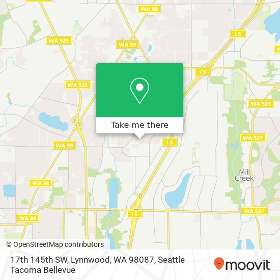 17th 145th SW, Lynnwood, WA 98087 map