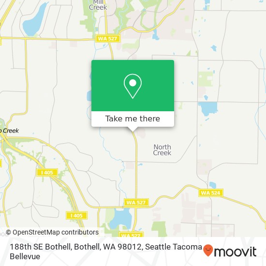 188th SE Bothell, Bothell, WA 98012 map