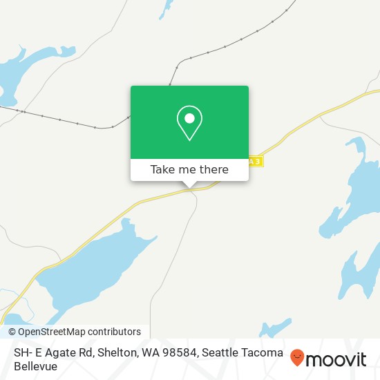SH- E Agate Rd, Shelton, WA 98584 map
