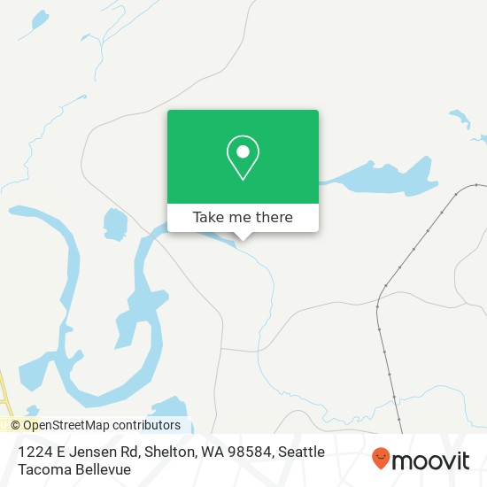 1224 E Jensen Rd, Shelton, WA 98584 map