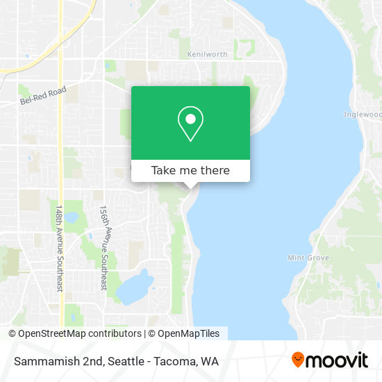 Mapa de Sammamish 2nd