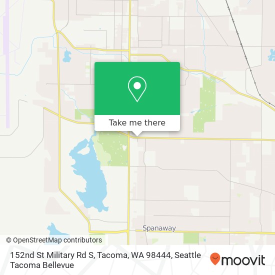 152nd St Military Rd S, Tacoma, WA 98444 map