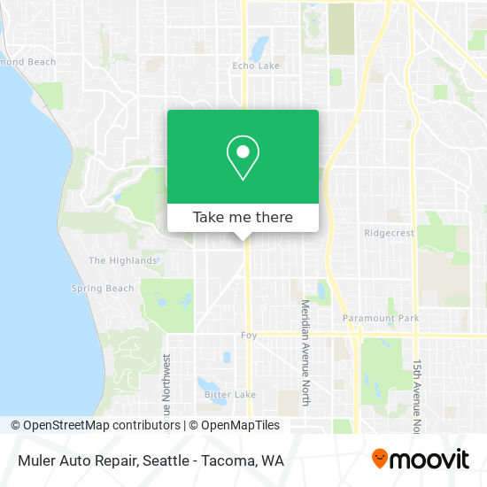 Muler Auto Repair map