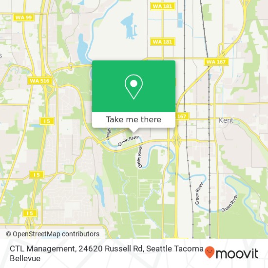 Mapa de CTL Management, 24620 Russell Rd