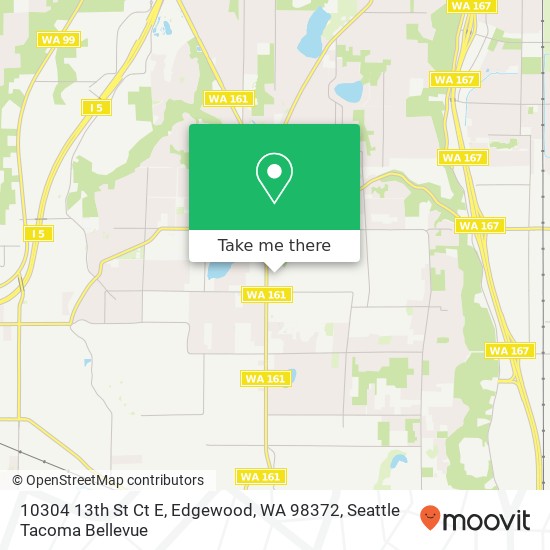 10304 13th St Ct E, Edgewood, WA 98372 map