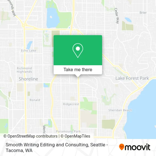 Mapa de Smooth Writing Editing and Consulting