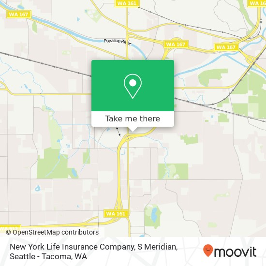 Mapa de New York Life Insurance Company, S Meridian