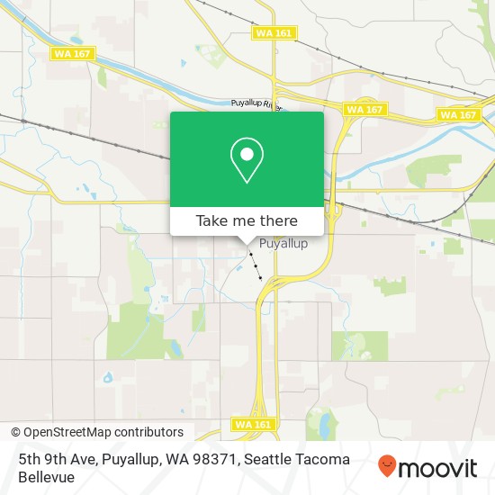 5th 9th Ave, Puyallup, WA 98371 map