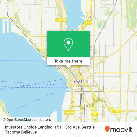 Mapa de Investors Choice Lending, 1511 3rd Ave