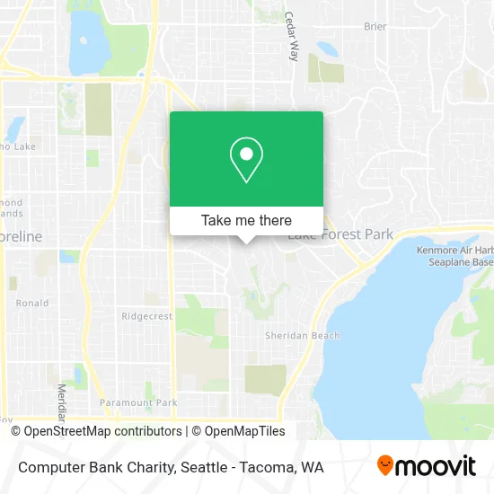 Computer Bank Charity map