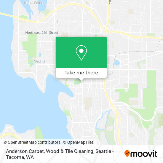 Anderson Carpet, Wood & Tile Cleaning map