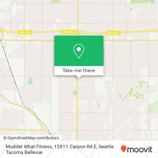 Mapa de Mudder What Fitness, 12811 Canyon Rd E