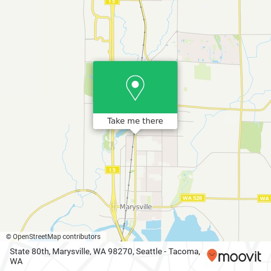 Mapa de State 80th, Marysville, WA 98270