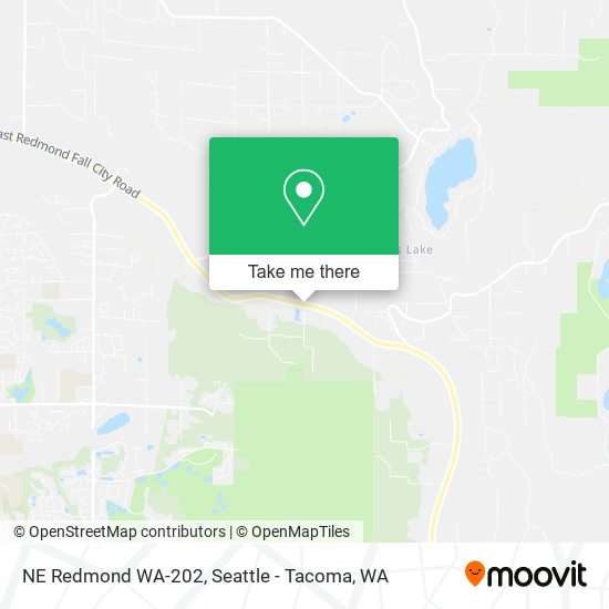 NE Redmond WA-202, Redmond, WA 98053 map