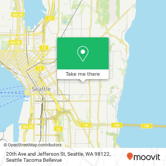 20th Ave and Jefferson St, Seattle, WA 98122 map