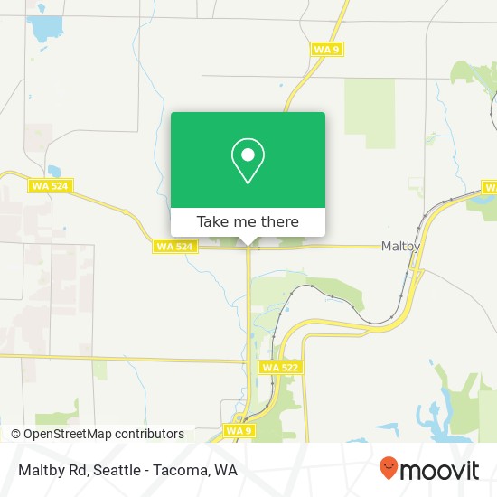 Mapa de Maltby Rd, Woodinville, WA 98072