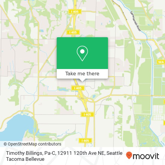 Mapa de Timothy Billings, Pa-C, 12911 120th Ave NE